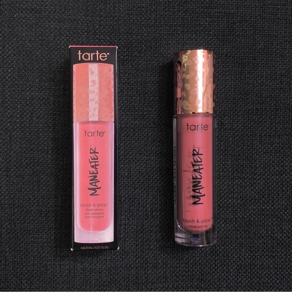 tarte Other - TARTE Coral Maneater Blush & Glow Cheek Plump Liquid Cream Blush